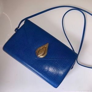 Blue Vintage Clutch